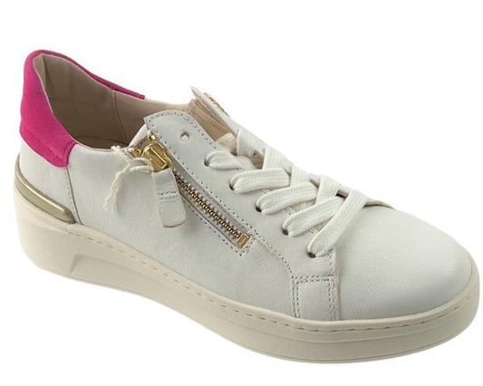 Gabor Damen Sneaker 23.280.20 Weiß/Pink