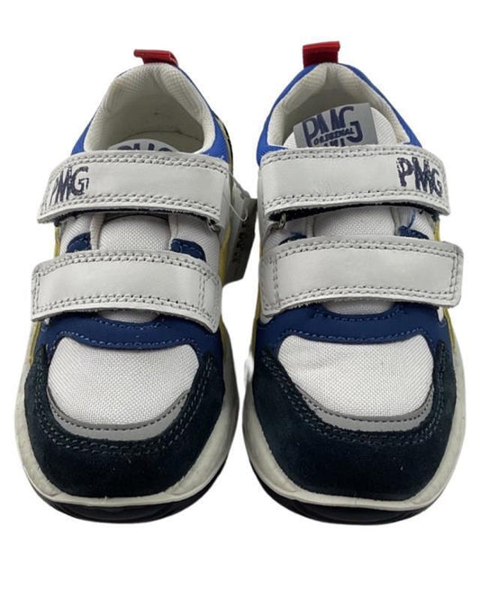 Primigi Kinder Schuhe Jungen Sneaker Blau/Weiß Leder/Texti