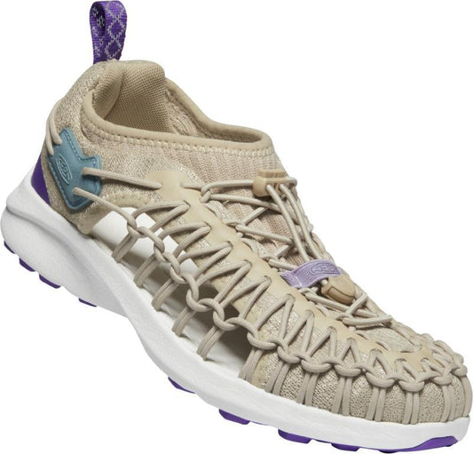 Keen Damen Sneaker Uneek 1022408 Offen Beige Lila