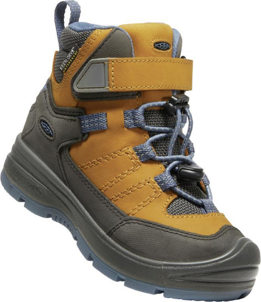 Keen Jungen Boots Redwood Mid WP 1023882 Gelb Grau