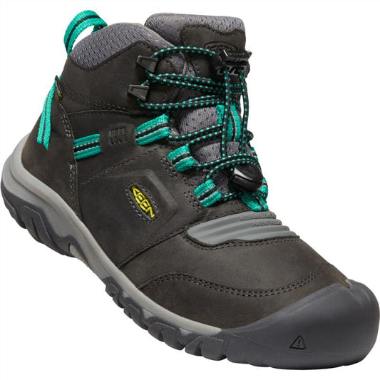 Keen Jungen Boots Ridge Flex WP 1025584 Schwarz Grün