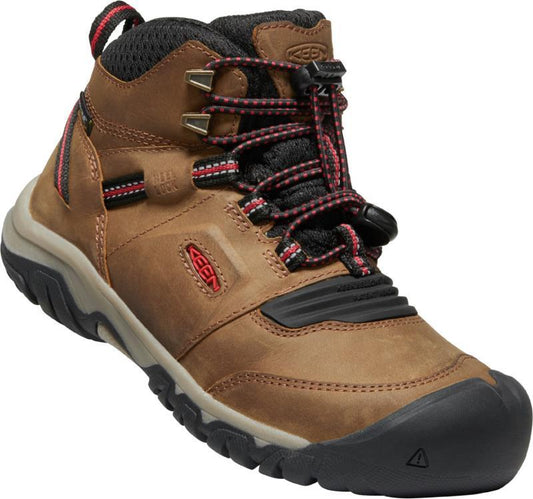 Keen Jungen Boots Ridge Flex MID WP 1025585 Braun