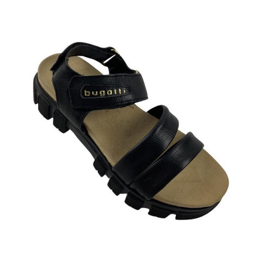 Bugatti Damen Sandalen 431-A7F80-1000-1000 Schwarz