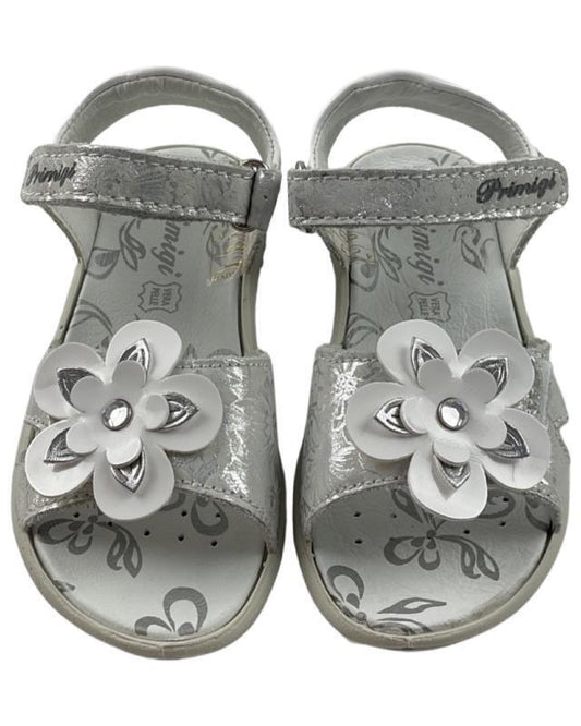 Primigi Kinder Mädchen Sandalen 7391433 Silber/Weiß