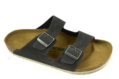 Birkenstock Arizona 1015501 Steer Soft Gray, Nubukleder