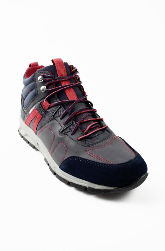 Geox Herren Sneaker U16CQB 0ME22 C4002 Rot Blau