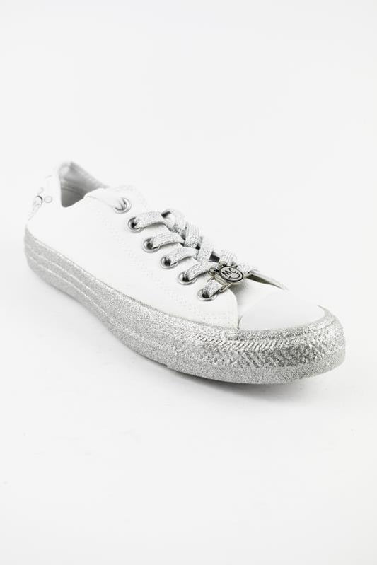 Converse All Star Miley Cyrus Collection Weiß Silber