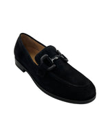 Gabor Comfort Damen Slipper Samtchevrau Schwarz