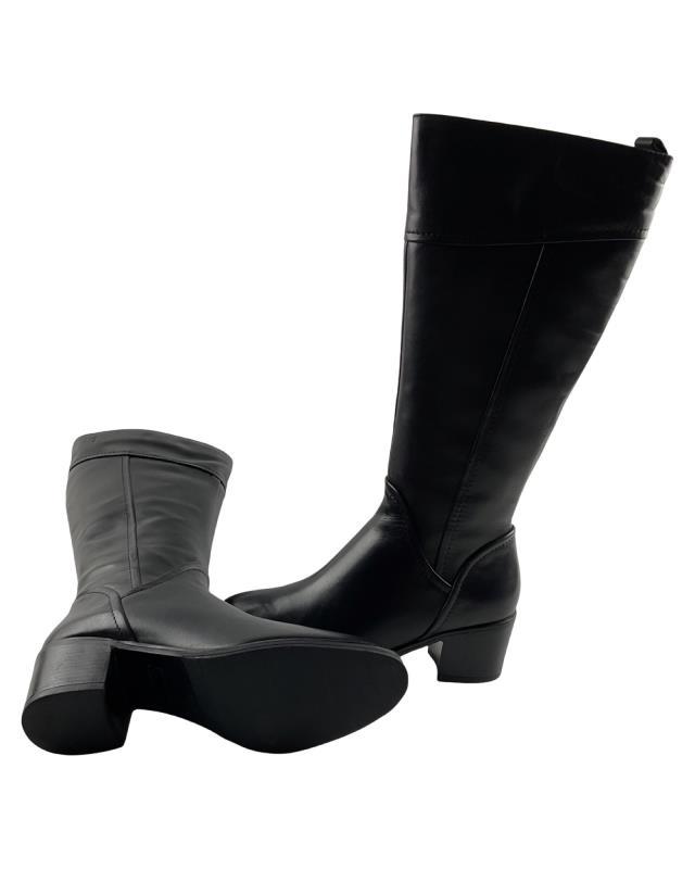 Caprice Damen Stiefel 9-25500-41 022  Schwarz Leder