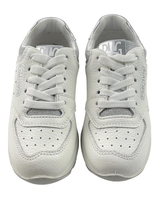 Primigi Mädchen Sneaker Weiß/Glitzer 7383155