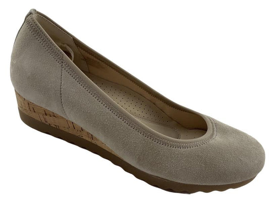 Comfort Keilpumps 62.641.32  Samtchevreau oak Kork