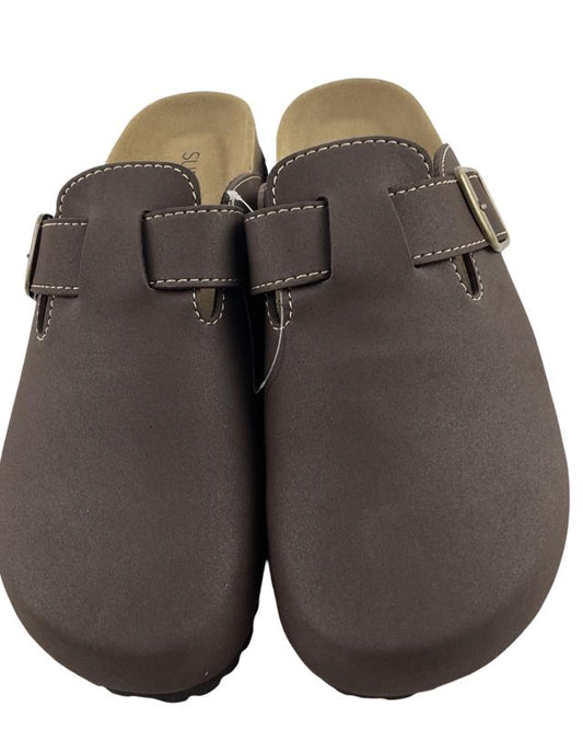 SUPERSOFT Clogs Herren Hausschuhe  Pantoffeln 176 002 BROWN