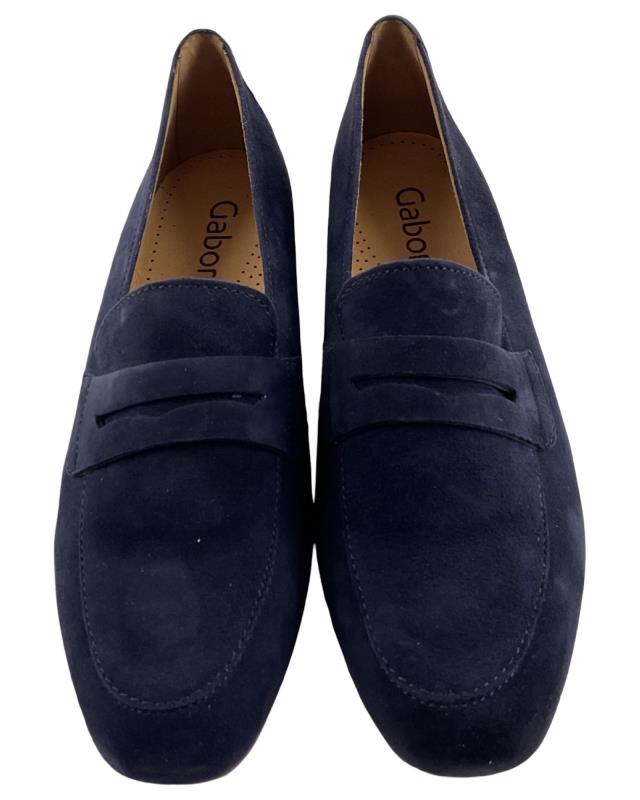 Gabor fashion  Slipper 65.213.16 Rauleder Blau