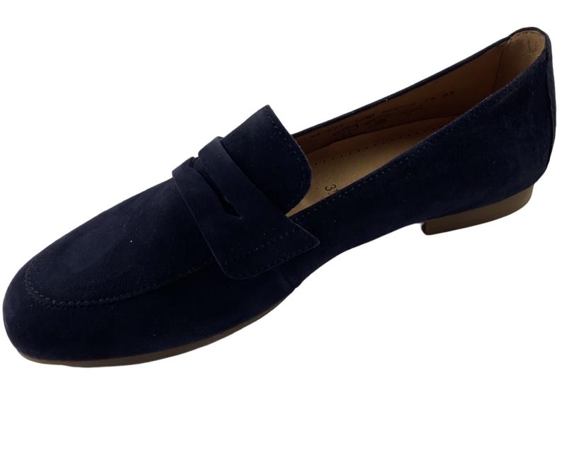 Gabor fashion  Slipper 65.213.16 Rauleder Blau