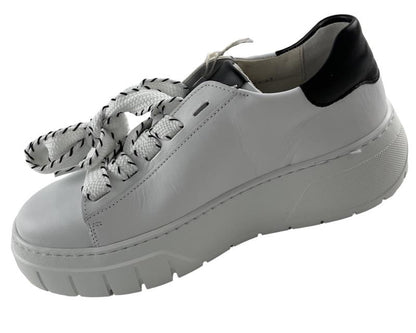 Gabor Comfort  Damen Sneaker 63.222.27 Weiß Glattleder