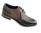 Bugatti Herren Business-Schuhe311-84206-3535-4015 Blau/Grau