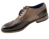 Bugatti Herren Business-Schuhe311-84206-3535-4015 Blau/Grau