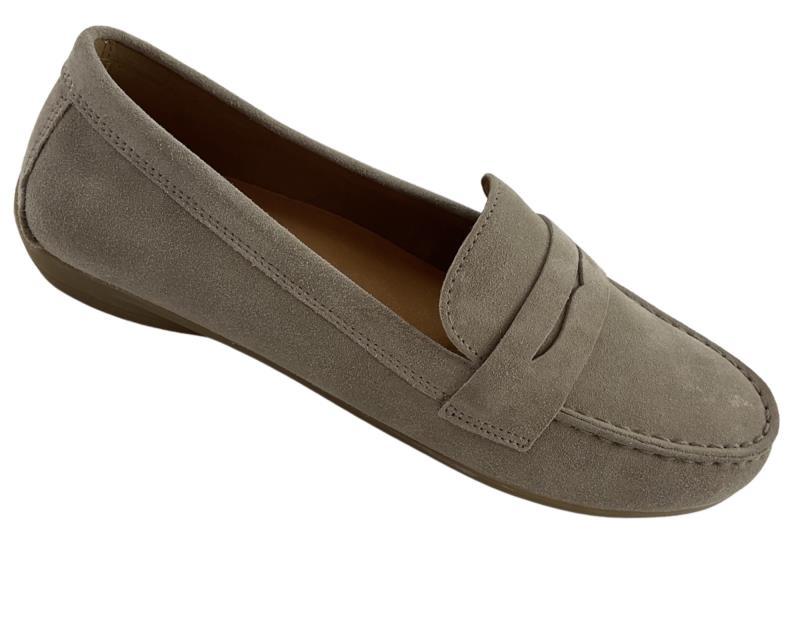 Gabor fashion Damen Mokassin beige  64.200.12 Rauleder