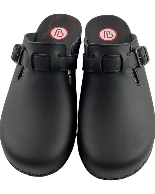 Berkemann Unisex  Clogs  Riemen Toeffler 00402-900 Schwarz