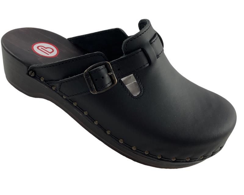 Berkemann Unisex  Clogs  Riemen Toeffler 00402-900 Schwarz