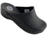 Berkemann Unisex Holz-Clogs 00407-900 NaturToeffler Schwarz