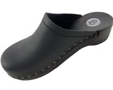 Berkemann Unisex Holz-Clogs 00407-900 NaturToeffler Schwarz