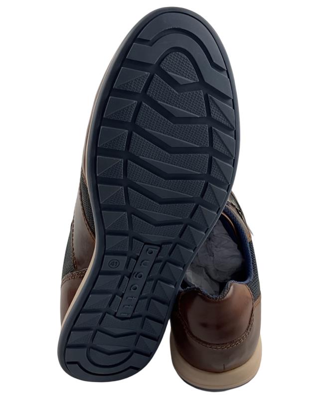 Bugatti Herren  Sneaker 315-A9Q05-4069-6341 Cognac/Blau