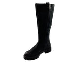 Caprice Damen Stiefel 9-25601-41 008  Schwarz Leder