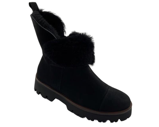 Waldläufer Damen Stiefelette 732804 300 001 Schwarz Gr.