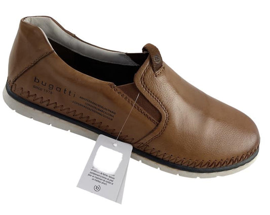 Bugatti Herren Halbschuh Slipper 321-AEY61-1000-6300 Cognac