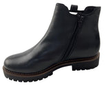 Gabor Damen Chelsea Boot  52.720.57  Schwarz Glattleder