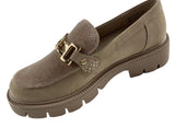 Caprice Damen Slipper 9-24703-43 Beige Nubuc