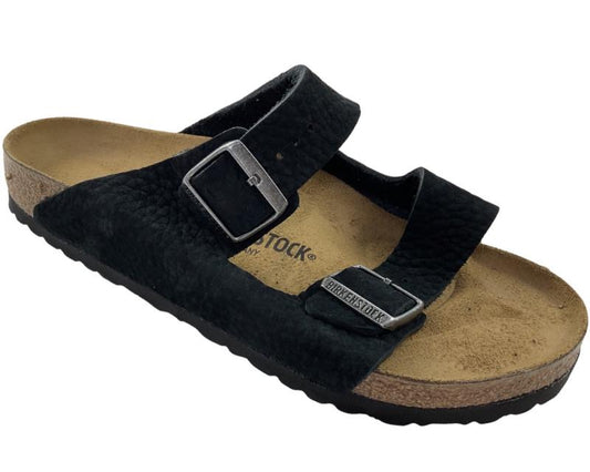 Birkenstock1020735 Arizona NU Desert Buck Black, schwarz