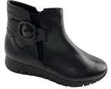 Gabor Damen Stiefelette 56.453.57 Glattleder Schwarz Weite H