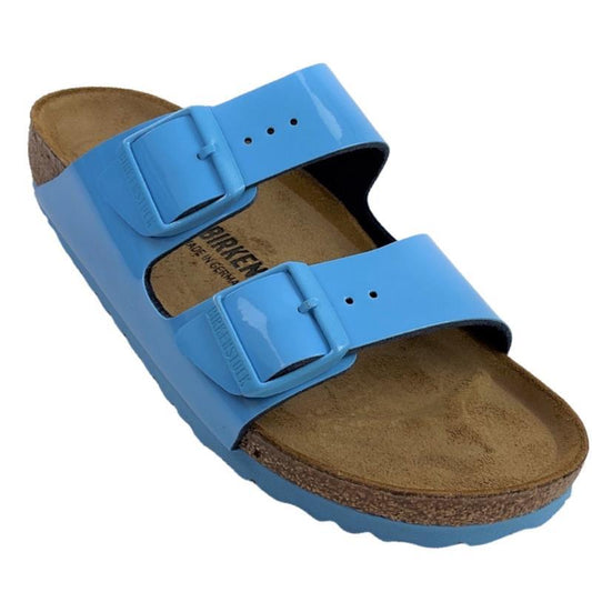 Birkenstock Pantolette 1024105 Arizona Blau Lack