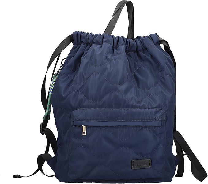 Rieker Damen  Rucksack H1109-14 Blau Textil