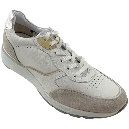 Bugatti Damen Sneaker 433-A6N04-1410-2021 Weiß/Beige