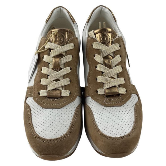 Bugatti Damen Sneaker 411-A2T02-3440-6320 Cognac/Weiß