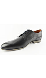 Bugatti Herren Business Schuhe Schwarz Leder