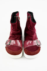 Birkenstock Kinder Stiefel Boots Ballina Rot Plum Normale Weite