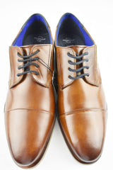 Bugatti Herren Business-Schuhe  Cognac