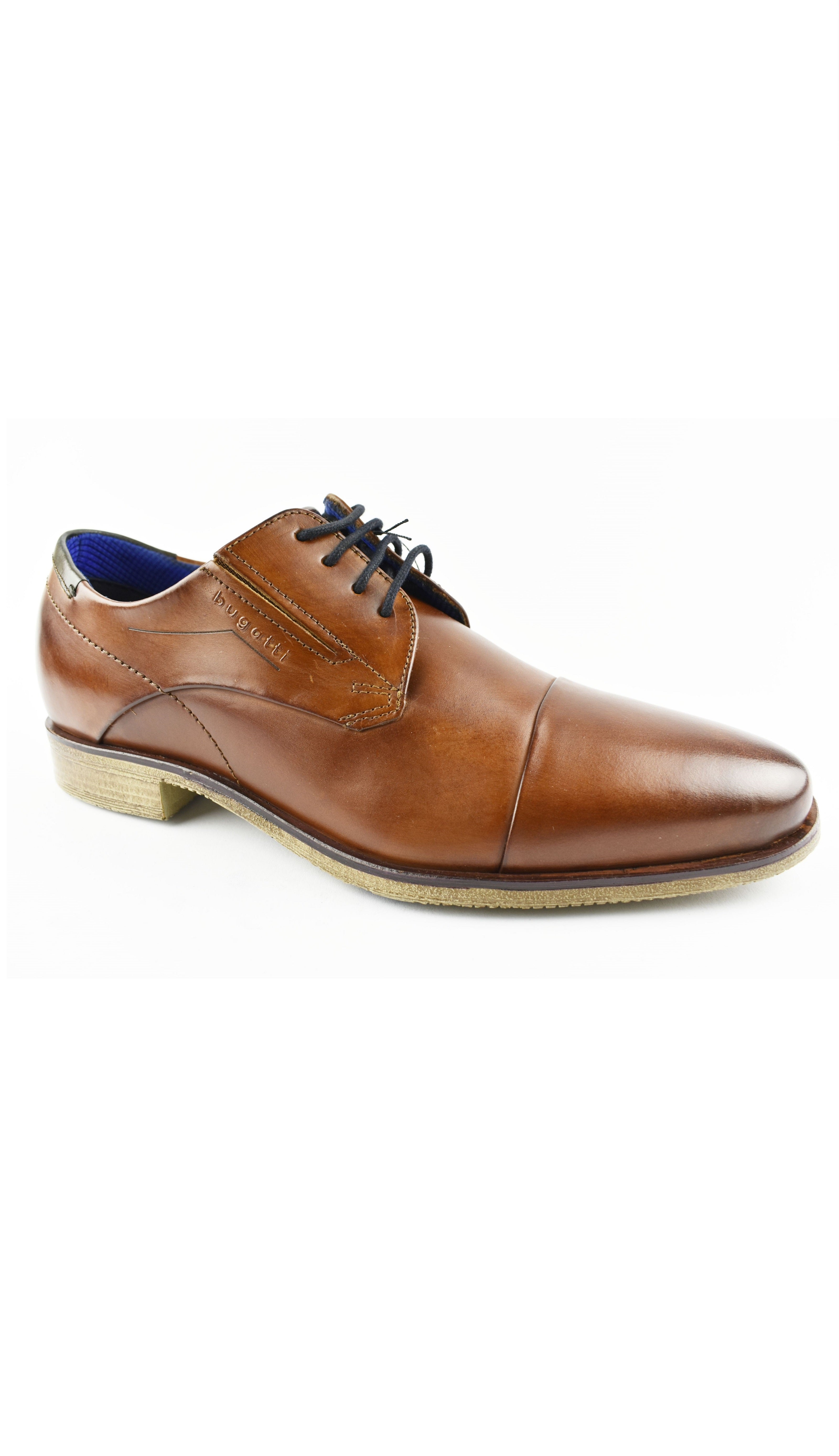 Bugatti Herren Business Schuhe Cognac