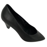 Bugatti Damen Leder-Pumps Schwarz