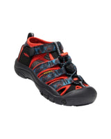 Keen Jungen Sandale Newport H2 Schwarz Orange Blau