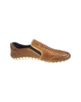 Bugatti Herren Slipper in cognac aus Leder