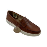 Bugatti Damen Slipper Cognac Leder