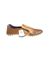 Bugatti Herren Slipper in cognac aus Leder