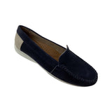 Bugatti Damen Slipper Blau/Weiß